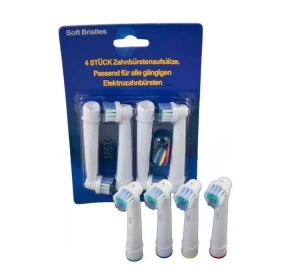 ELEKTRISCHE ZAHNBÜRSTENKÖPFE EB17-P ORAL-B 4 STÜCK