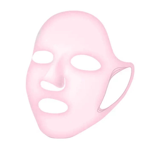 DENI CARTE SILIKONMASKE ZUR VERBESSERUNG DER ABSORPTION VON KOSMETIKA ROSA