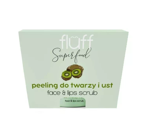 FLUFF FACE LIPS SCRUB PEELING KIWI 50ML