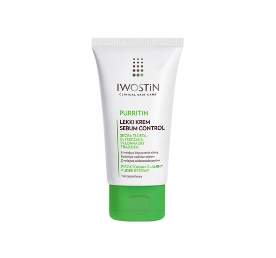 Kliknij na zdjęcie, aby je powiększyć Iwostin Purritin Sebum Control Leichte Creme 60 ml