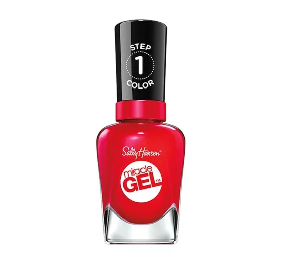 Kliknij na zdjęcie, aby je powiększyć SALLY HANSEN MIRACLE GEL NAGELLACK 470 RED EYES 14,7ML