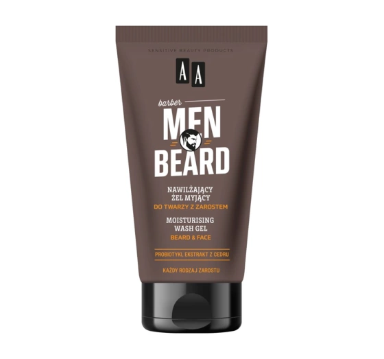 AA MEN BEARD FACIAL CLEANSING GEL 150ML