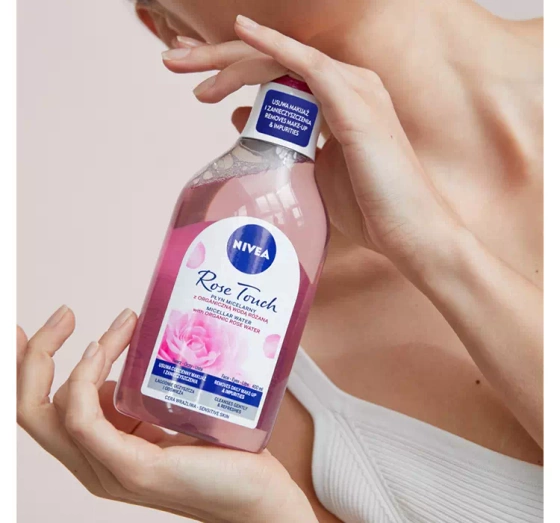 NIVEA ROSE TOUCH MIZELLENLOTION MIT ROSENWASSER 400 ML