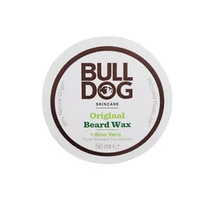 BULLDOG ORIGINAL BEARD WAX WACHS ZUR STILISIERUNG VON BART UND SCHNURRBART 50G