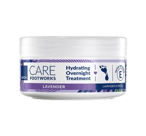 AVON FOOT WORKS LAVENDEL INTENSIVE FEUCHTIGKEITSSPENDENDE FUSSPFLEGE FÜR DIE NACHT 150ML