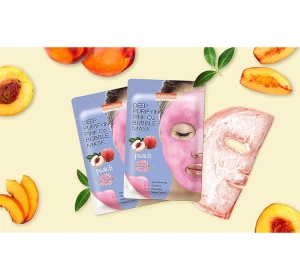 Purederm Tiefenreinigende Sprudelmaske Pfirsich