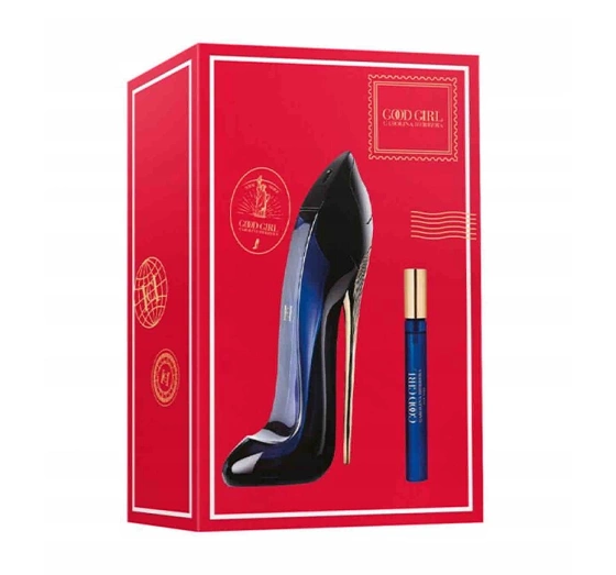Kliknij na zdjęcie, aby je powiększyć CAROLINA HERRERA GOOD GIRL EDP SPRAY 80ML + EDP MINI 10ML SET