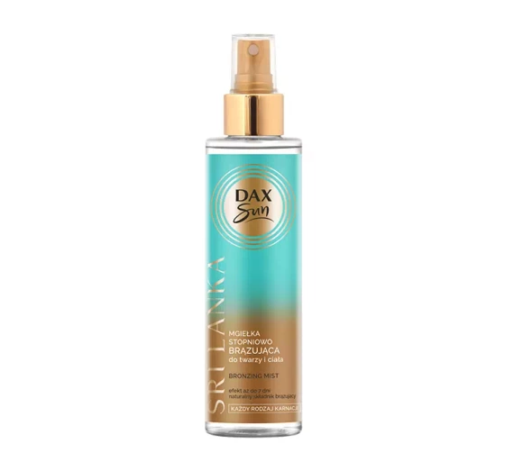 DAX SUN SRI LANKA VEGANES ALLMÄHLICH BRÄUNENDES SPRAY FÜR GESICHT UND KÖRPER 200ML