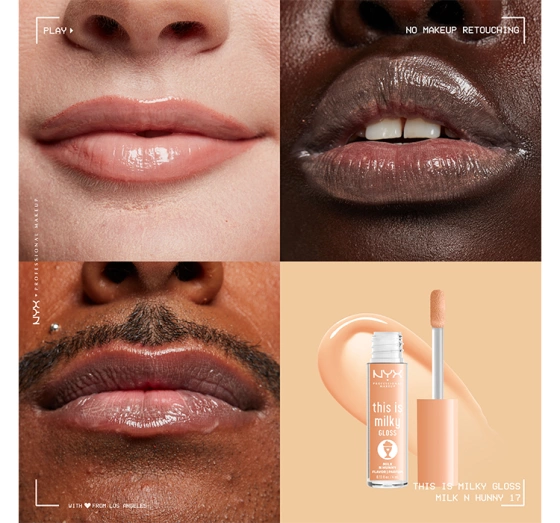 NYX Professional Makeup This Is Milky Lipgloss 17 Milk N Hunny 4 ml
