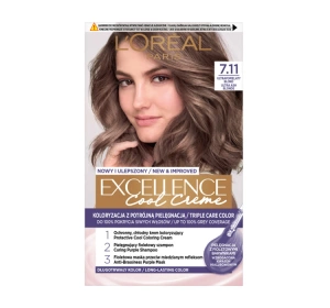 LOREAL EXCELLENCE COOL CREME HAARFARBE 7.11 ULTRA-ASCHE BLOND