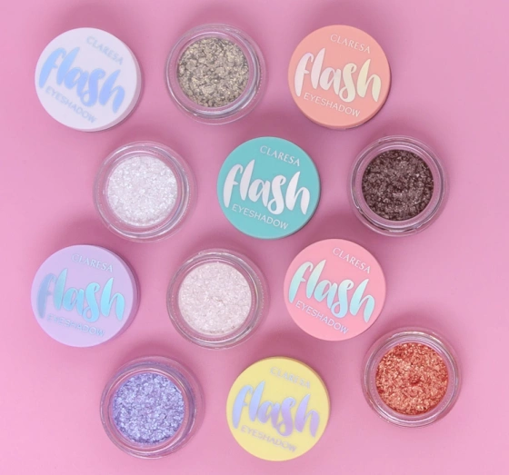 Kliknij na zdjęcie, aby je powiększyć CLARESA FLASH FOLIEN LIDSCHATTEN 05 LOVE STORY 3G