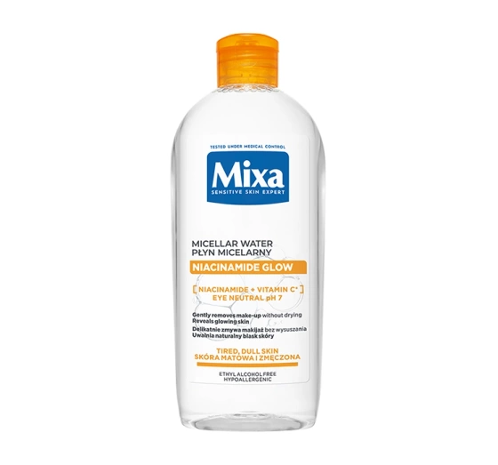 MIXA NIACYNAMIDE GLOW MIZELLENWASSER 400ML
