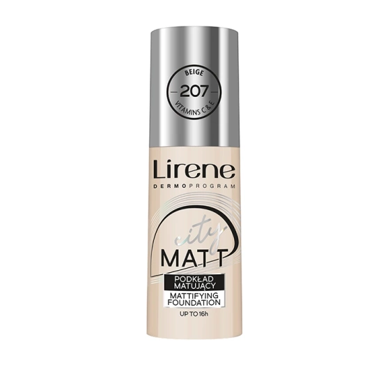 LIRENE CITY MATT GLÄTTENDE GRUNDIERUNG 207 BEIGE 30 ML