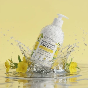 Barwa Hipoalergiczna Traditionelle polnische graue Flüssigseife mit Nachtkerzenöl 500 ml
