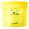 Goodal Green Tangerine Vita-C Dark Spot Care Pad – Pflege-Gesichts-Pads gegen Hautverfärbungen, 70 Stück