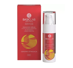 BasicLab Esteticus Emulsions-Serum für das Gesicht mit 0,3% Retinol für die Nacht 30ml