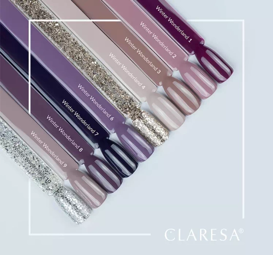 CLARESA SOAK OFF HYBRIDLACK WINTER WONDERLAND 4 5G