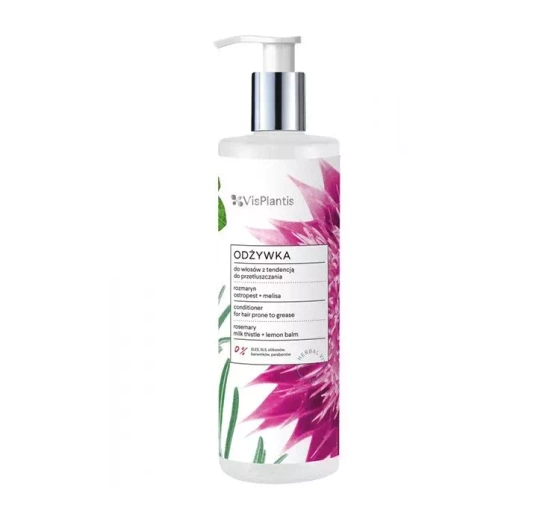 Vis Plantis Haarspülung für zu Fettigkeit neigendes Haar – Rosmarin 400 ml