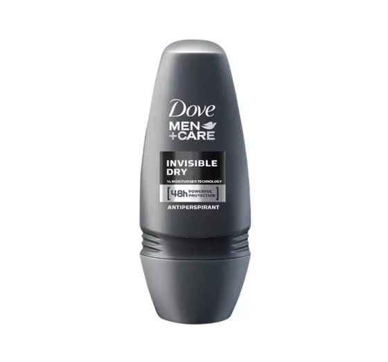 Kliknij na zdjęcie, aby je powiększyć DOVE MEN +CARE INVISIBLE DRY ROLL-ON ANTITRANSPIRANT 50ML