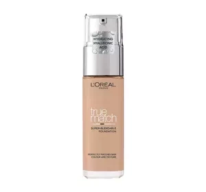 L'Oréal Paris True Match – Foundation, die sich dem Hautton anpasst, 4 N, 30 ml
