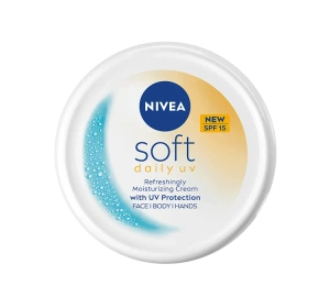 NIVEA Soft Daily UV SPF15  intensiv feuchtigkeitsspendende Creme 100ml
