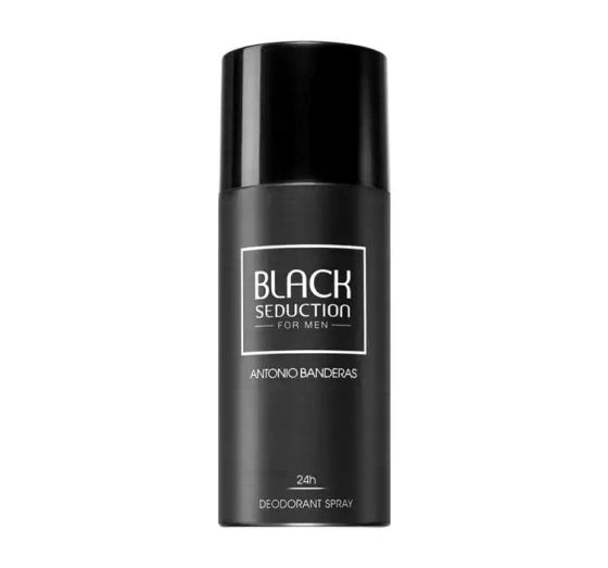 Kliknij na zdjęcie, aby je powiększyć ANTONIO BANDERAS BLACK SEDUCTION DEODORANT SPRAY 150ML