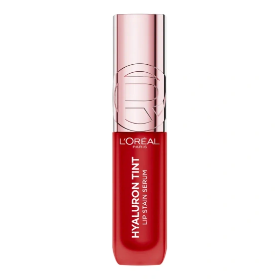 Kliknij na zdjęcie, aby je powiększyć L’Oréal Paris Hyaluron Tint – getöntes Lippenöl-Serum 420 Le Rouge Paris 5 ml