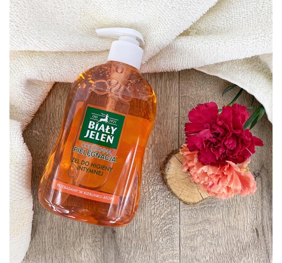 Biały Jeleń Tägliche Pflege – Intimhygiene-Gel mit Eichenrinde 500 ml