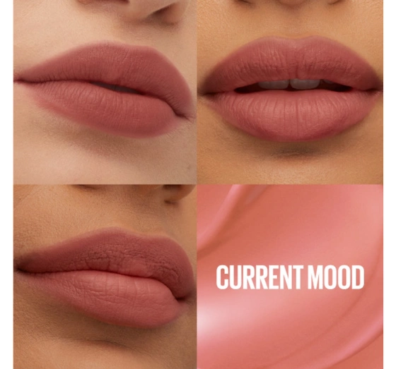 Maybelline Super Stay Teddy Tint flüssiger Lippenstift 10 Current Mood 5ml 