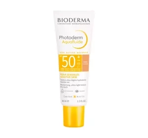 Bioderma Photoderm Aquafluide ultraleichtes Fluid SPF50+ Golden 40ml