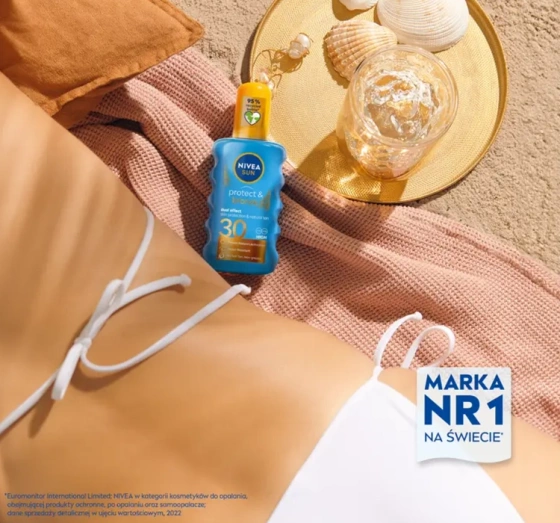 NIVEA SUN PROTECT BRONZE SONNENSPRAY SPF 30 200 ML