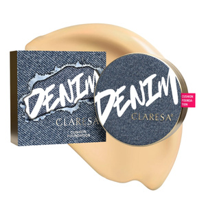 Claresa Denim deckende Grundierung im Kissen 01 15 g
