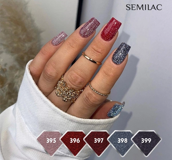 SEMILAC DAY & NIGHT HYBRIDLACK 399 DARK & SPARK 7ML