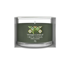 Yankee Candle Hello, Italy! Mini Duftkerze Olive & Cypress 37g