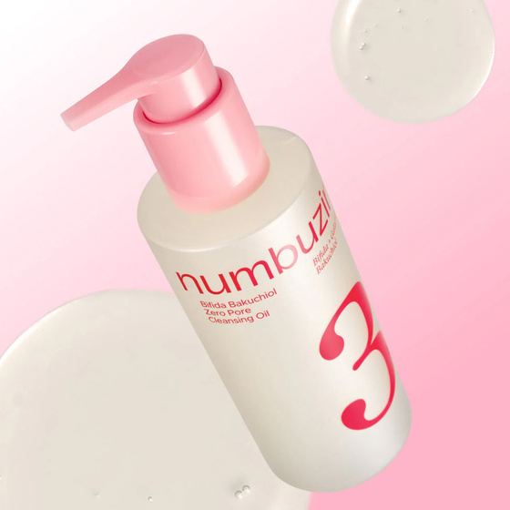 Numbuzin No. 3 Bifida Bakuchiol Zero Pore Cleansing Oil – leichtes Reinigungsöl zum Abschminken und zur Porenreinigung, 200 ml