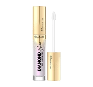 Eveline Cosmetics Diamond Glow Lip Luminizer Lipgloss mit Hyaluronsäure 16 Holo Glow 4,5 ml