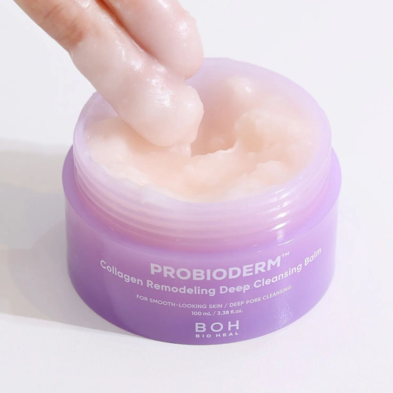 Bioheal Boh Probioderm Collagen Remodeling Deep Cleansing Balm – tiefenreinigender Make-up-Entferner-Balsam mit Kollagen, 100 ml