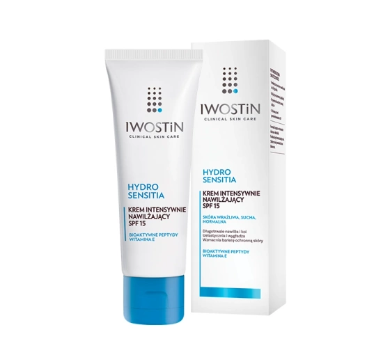 IWOSTIN HYDRO SENSITIA INTENSIV FEUCHTIGKEITSSPENDENDE CREME SPF15 50ML