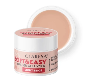 Claresa Soft & Easy Aufbaugel Light Beige 90 g