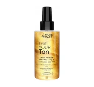 MORE4CARE GET YOUR TAN GOLDENER KÖRPERSPRAY 150ML