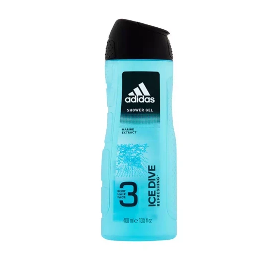 Kliknij na zdjęcie, aby je powiększyć Adidas Ice Dive Refreshing Duschgel 3in1 400 ml