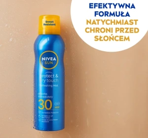 NIVEA SUN PROTECT & DRY TOUCH SONNENSCHUTZBALSAM IM SPRAY SPF30 200ML