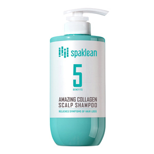 Spaklean Amazing Collagen Scalp Shampoo – Haarshampoo mit Kollagen, 500 ml