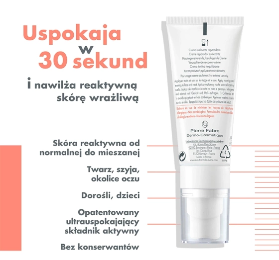 Kliknij na zdjęcie, aby je powiększyć Avene Tolerance Control beruhigende und regenerierende Creme 40ml