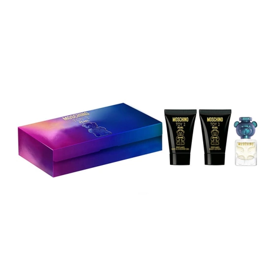 Moschino Toy 2 Pearl Eau de Parfum 5 ml + Körperlotion 25 ml + Duschgel 25 ml 