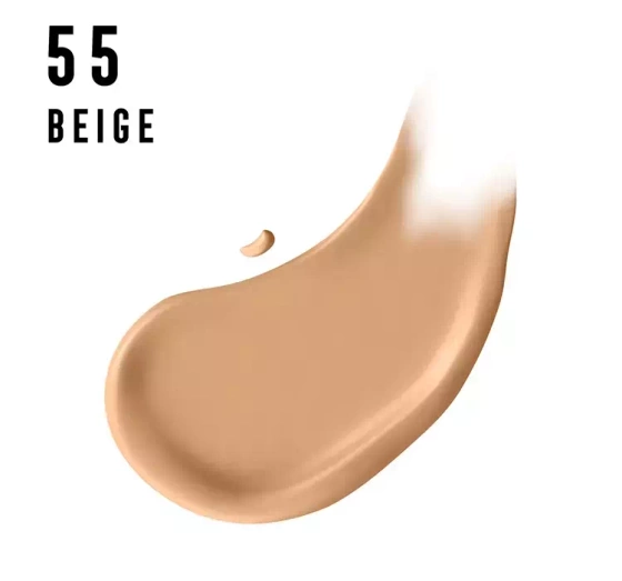 Kliknij na zdjęcie, aby je powiększyć MAX FACTOR MIRACLE PURE FOUNDATION ZUR VERBESSERUNG DES HAUTZUSTANDS 55 BEIGE 30ML