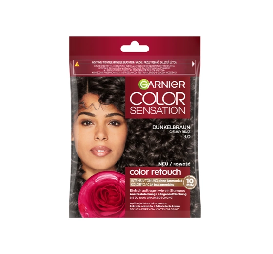 Garnier Color Sensation Haarfärbeshampoo 3.0 Dunkelbraun