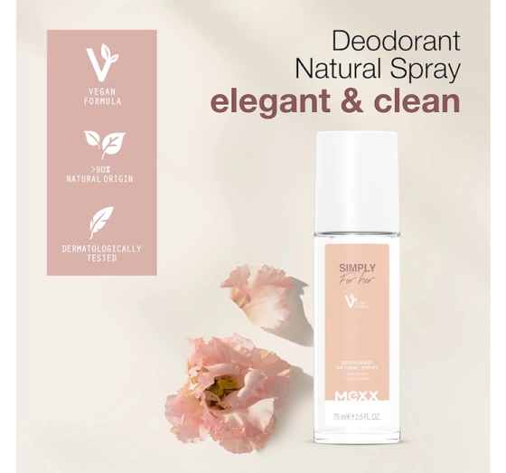 Mexx Simply for Her Deodorant Spray 75 ml