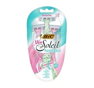 BIC MISS SOLEIL SENSITIVE EINWEGRASIERER FÜR FRAUEN 3 STÜCK