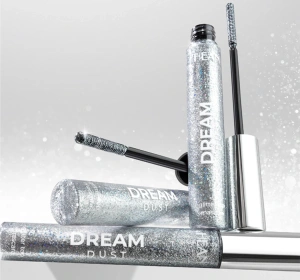 Hean Dream Dust Glitzer-Topper-Wimperntusche mit silbernen Partikeln 13 ml